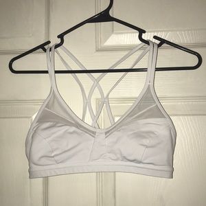 White Lululemon Sports Bra